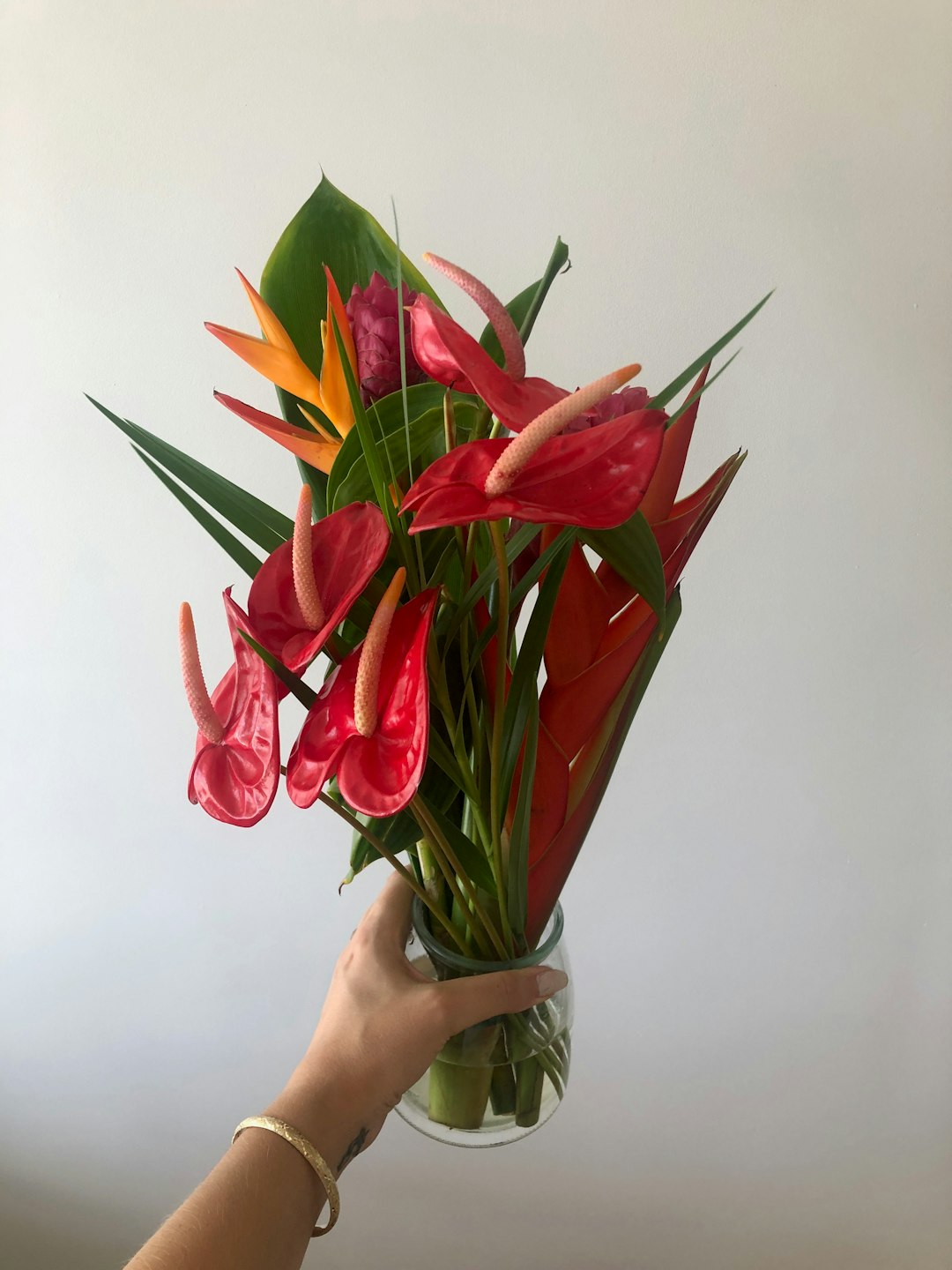 Local seasonal flowers